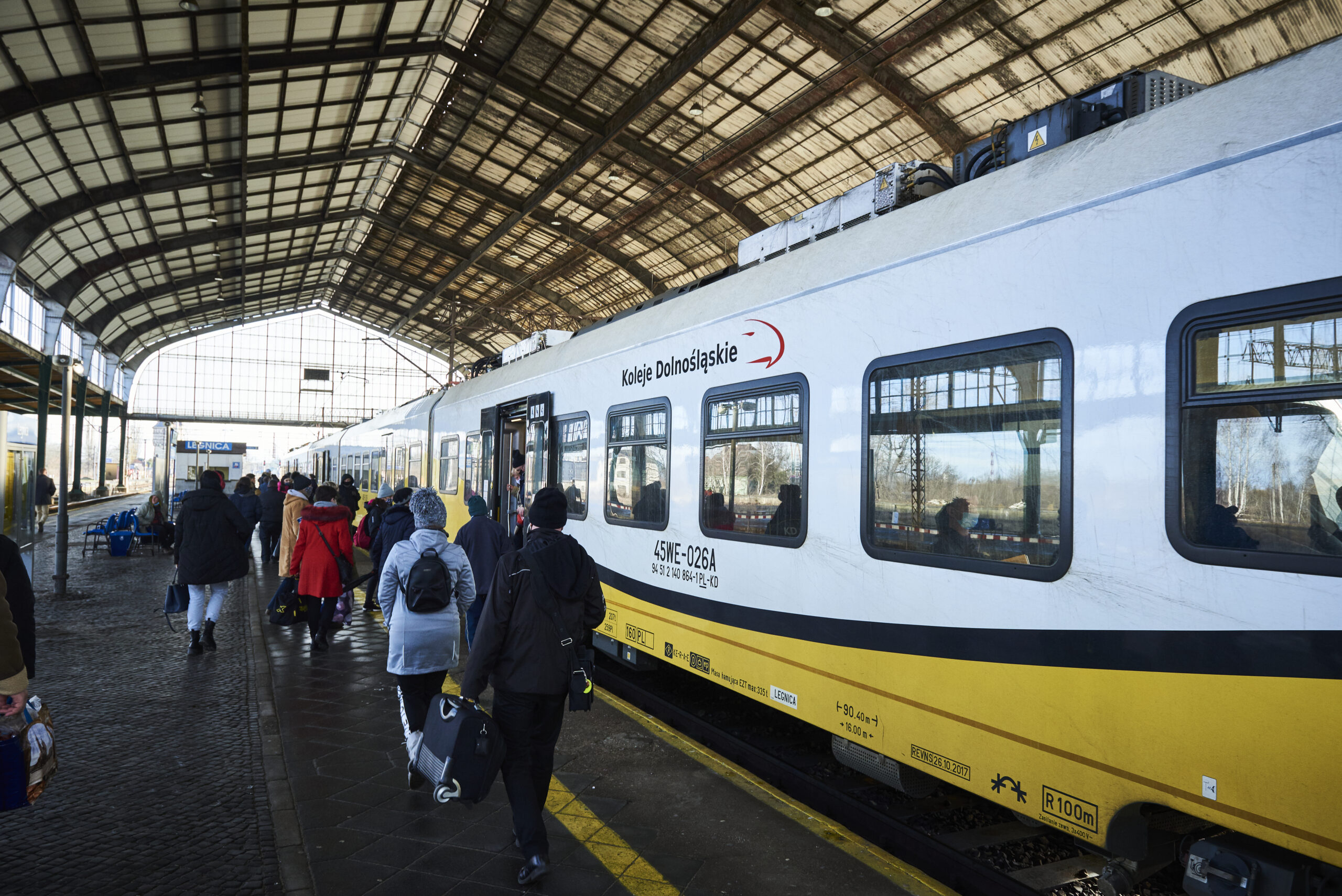 Rekordowy Stycze Koleje Dolno l skie Nigdy Nie Przewioz y Tak Wielu 