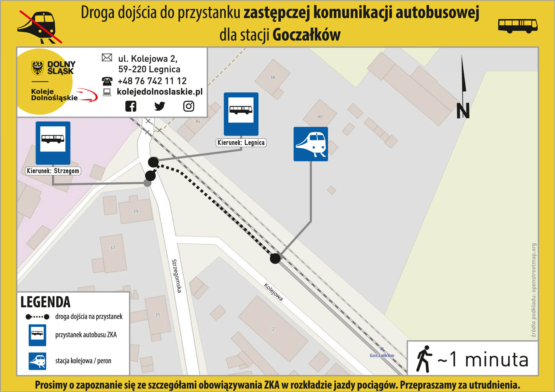 Lokalizacja ZKA Goczałków - mapa