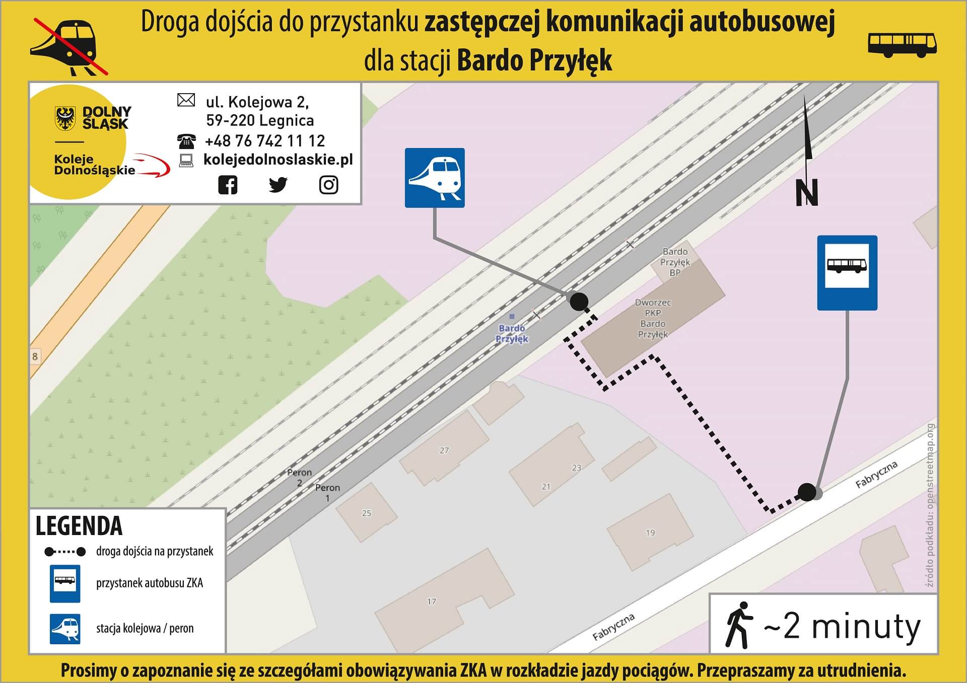 Lokalizacja ZKA Bardo Przyłęk - mapa