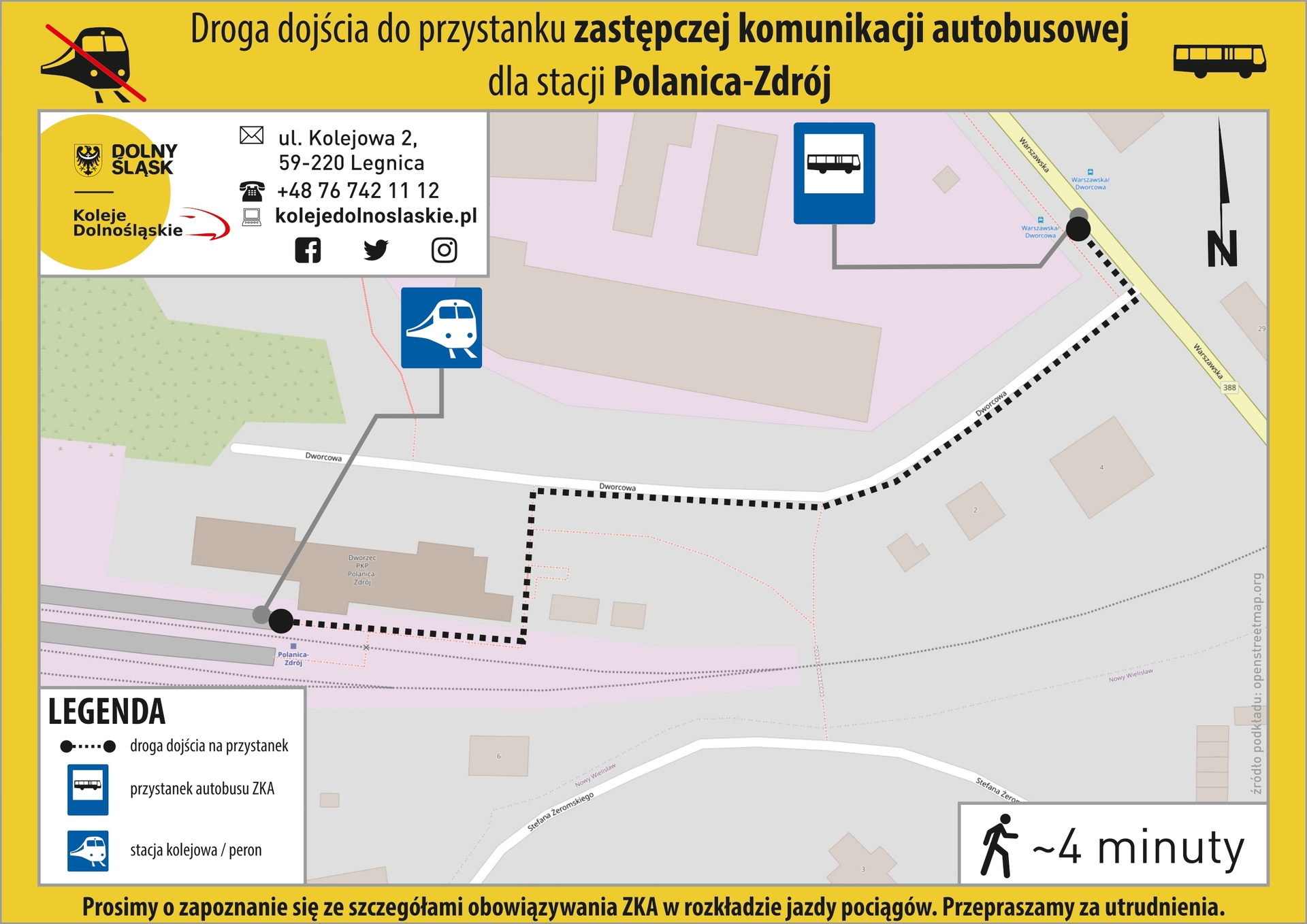 Lokalizacja ZKA Polanica-Zdrój - mapa