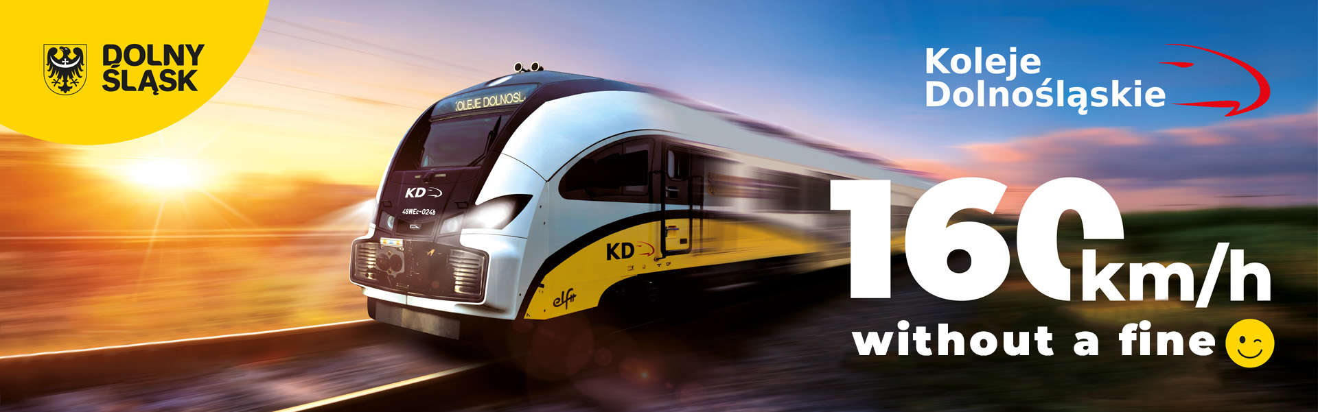 KD Sprinter - banner 160 km/h without a fine